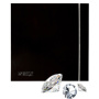 Вентилятор вытяжной Soler&Palau Silent-100 CZ Black Swarovski Design