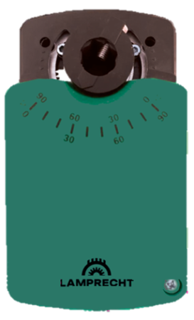 Электропривод без возвратной пружины LAMPRECHT LB24-04NS