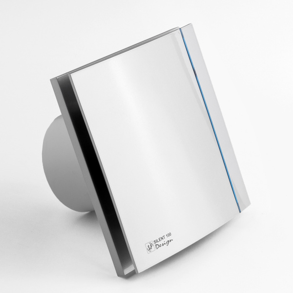 Вентилятор вытяжной Soler&Palau Silent-100 CHZ Silver Design (с датчиком влажности)