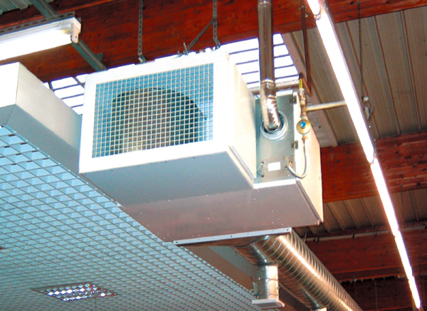 Газовый воздухонагреватель ТЕПЛОМАШ серии TCG КЭВ-20TCG