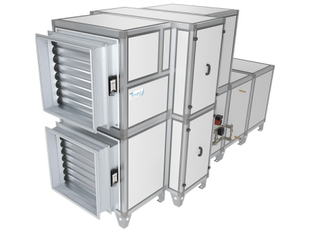 Приточно-вытяжная установка с фреоновым охладителем Breezart 8000 Aqua RR F