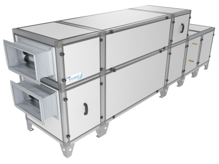 Приточно-вытяжная установка с фреоновым охладителем Breezart 2700 Lux RP F PB ET15-380