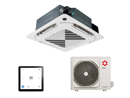 Кассетная сплит-система Kentatsu Inverter 2025 KSVB140HZRN1W / KSUNB140HZRN3