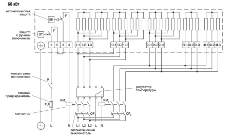 Электрический нагреватель Zilon ZES 800х500-60