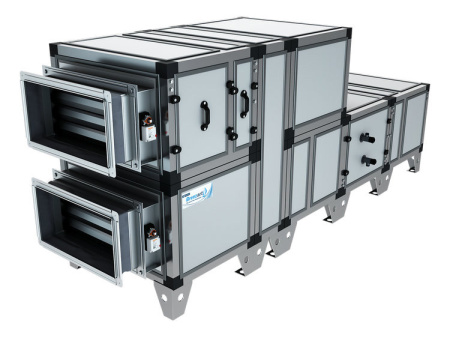 Приточно-вытяжная установка с водяным охладителем Breezart 2700 Lux RR W ET30-380