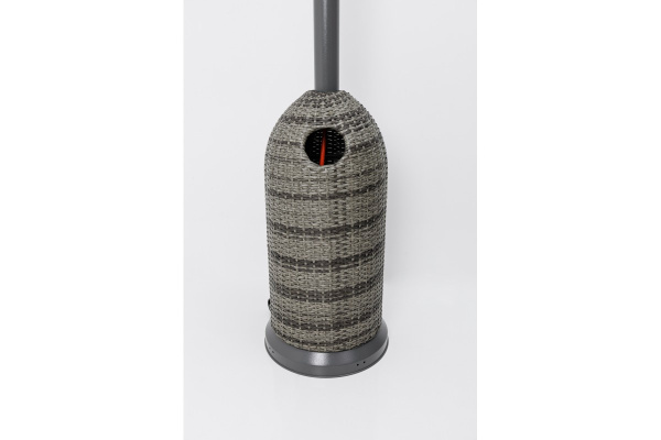 Уличный газовый обогреватель Stalleh Kotte Rattan Grey