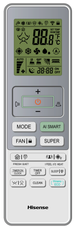 Внутренний блок Hisense VISION PRO SUPERIOR DC Inverter AS-13UW4RXVQH01G