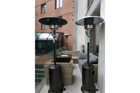 Уличный газовый обогреватель Stalleh VarmGas Bronse