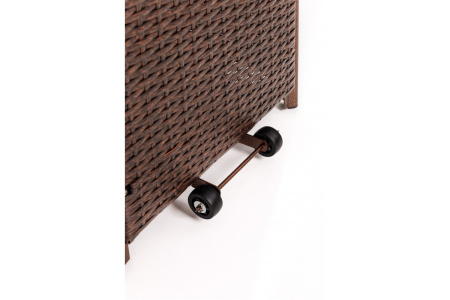 Уличный газовый обогреватель Stalleh Pyramid X4 Rattan Brown