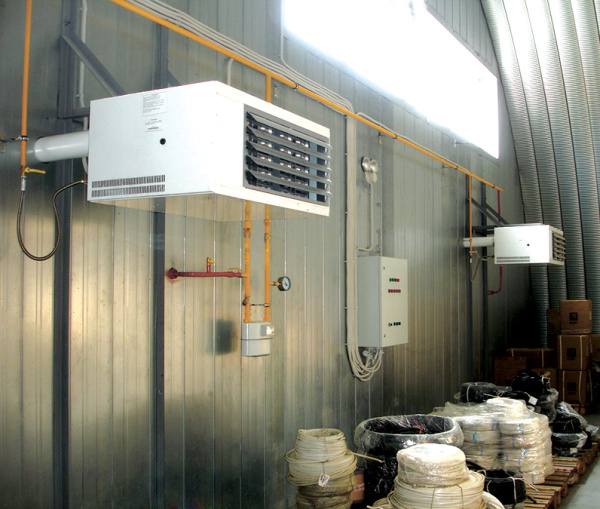 Газовый воздухонагреватель ТЕПЛОМАШ серии THG КЭВ-45THG