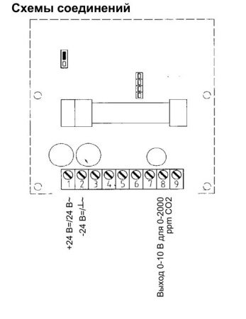 Датчик содержания углекислого газа SHUFT RCO2