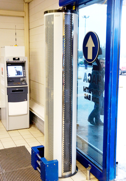 Электрическая тепловая завеса ТЕПЛОМАШ 600 Колонна КЭВ-18П6047E