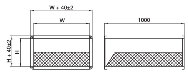 Шумоглушитель Zilon ZSS 400*200/1000