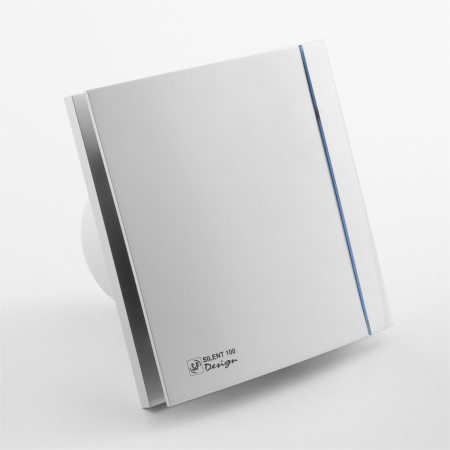 Вентилятор вытяжной Soler&Palau Silent-100 CRZ Silver Design (с таймером)