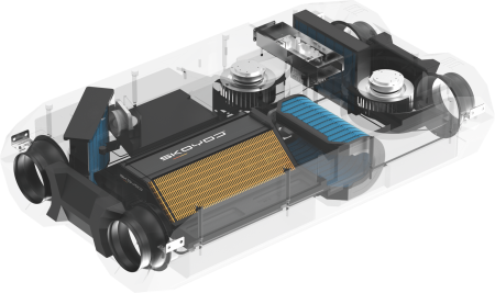 Приточно-вытяжная установка Shuft SKOYOD Allston-VH5.5