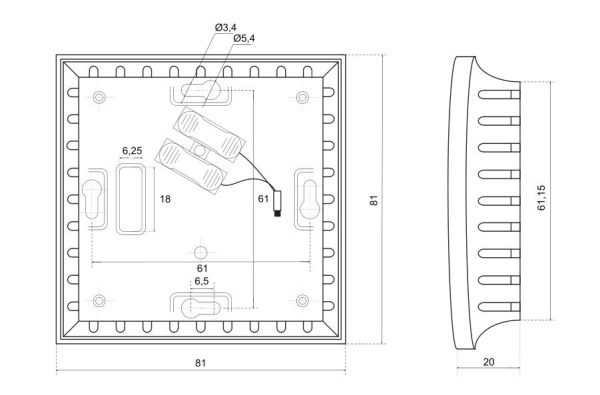Датчики температуры Shuft RTF1-NTC10K