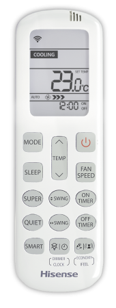 Внутренний блок настенного типа Hisense  Premium Design FREE Match DC Inverter AMS-12UR4SVETG67