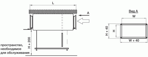 Фильтр-бокс Shuft FBRr 600х350