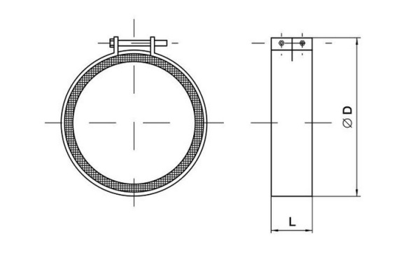 Быстроразъемный хомут Zilon ZMC 160