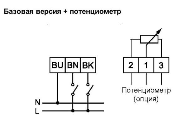 Электроприводы без возвратной пружины Gruner 227-230-05-P5