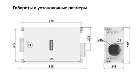 Приточная установка Ventmachine Orange 600 H1