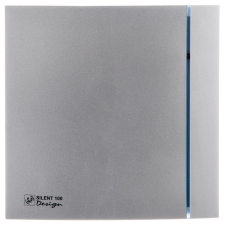 Вентилятор вытяжной Soler&Palau Silent-100 CRZ Silver Design (с таймером)