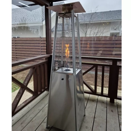 Уличный газовый обогреватель WWT 13I Stainless steel mini