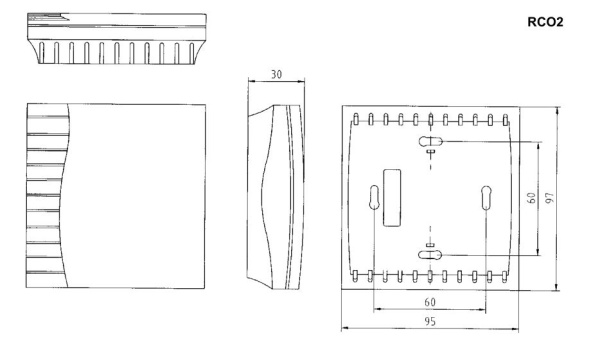 Датчик содержания углекислого газа SHUFT RCO2