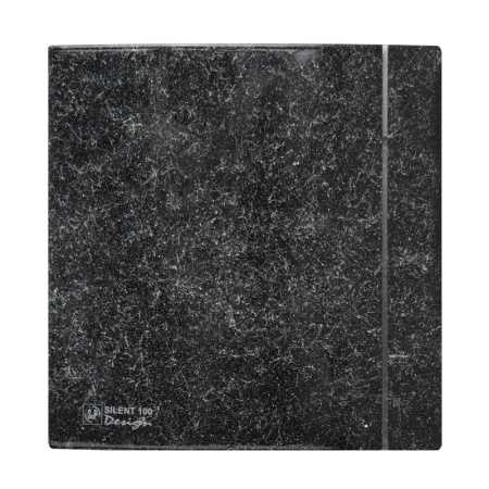 Вентилятор вытяжной Soler&Palau Silent-100 CRZ Marble Black Design-4C (с таймером)