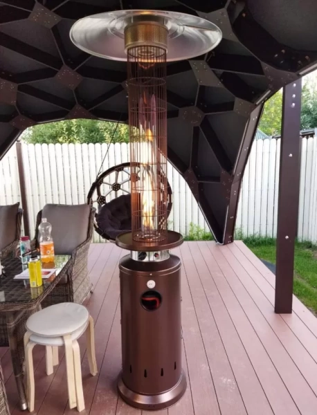 Уличный газовый обогреватель WWT 13D Brown