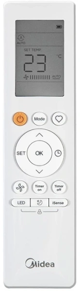 Компактная кассетная сплит-система Midea on-off 2026 MCA4-18HRN1G1 / MOA1U-18HRN1G1