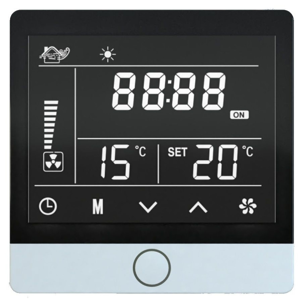 Компактная приточная установка VENTO RCV-900 LUX + EH-2800 (1-фазный)