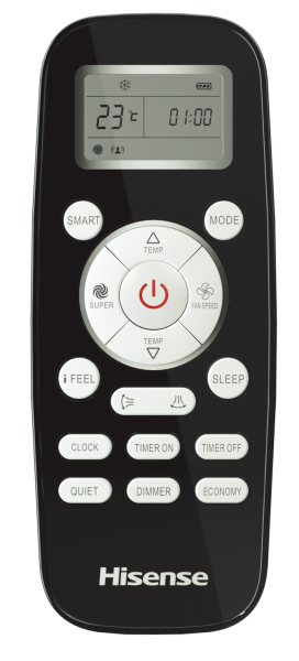 Настенный кондиционер Hisense BLACK CRYSTAL DC Inverter AS-07UW4RYDTG00B