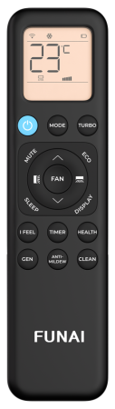 Настенный кондиционер Funai SENSEI NERO 2.0 RAC-SNN55HP.D07