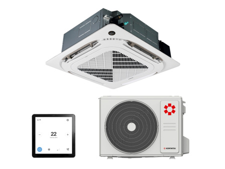 Кассетная сплит-система Kentatsu Inverter 2025 KSVB105HZRN1W / KSUNB105HZRN1