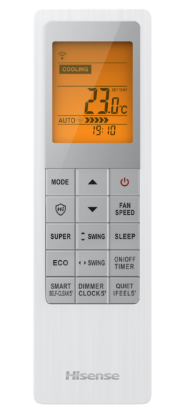 Настенный кондиционер Hisense VIBE PRO EU DC Inverter AS-10UW4RLCHD00(S)