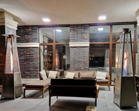 Уличный газовый обогреватель WWT 13I Stainless steel