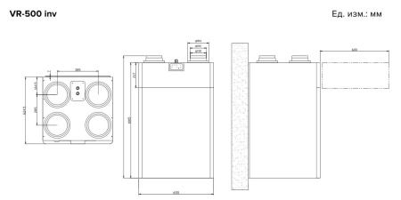 Приточно-вытяжная установка Shuft Stellar VR-500 inv