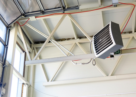 Водяной тепловентилятор ТЕПЛОМАШ серии TW КЭВ-120Т5W2