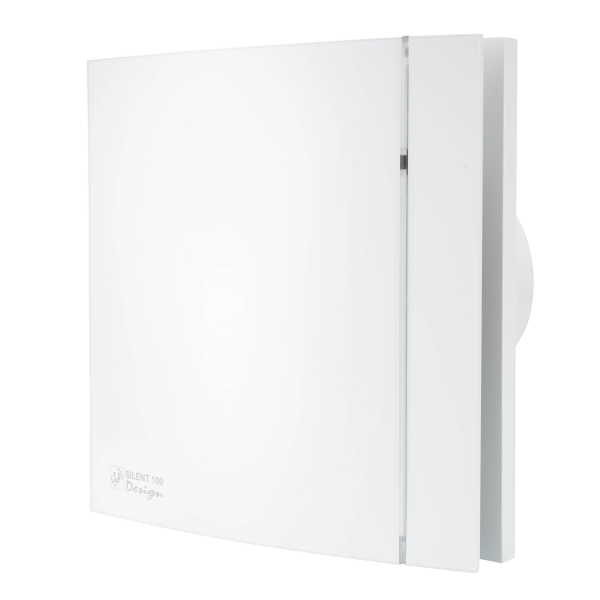 Вентилятор вытяжной Soler&Palau Silent-100 CZ Matt White Design 4C