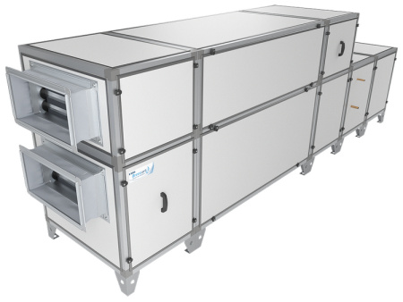 Приточно-вытяжная установка с фреоновым охладителем Breezart 3700 Lux RP F PB ET22,5-380