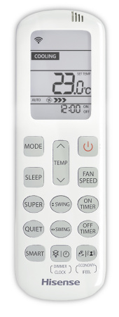 Настенный кондиционер Hisense LUX Design SUPER DC Inverter (R32) AS-10UW4RVETS00