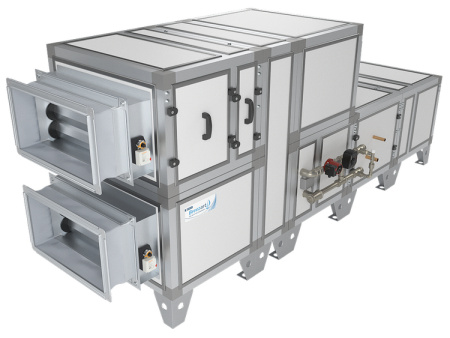 Приточно-вытяжная установка с фреоновым охладителем Breezart 2700 Aqua RR F