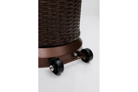 Уличный газовый обогреватель Stalleh Kotte Rattan Brown