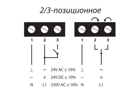 Электропривод без возвратной пружины высокой скорости срабатывания Lufberg DA16F24S