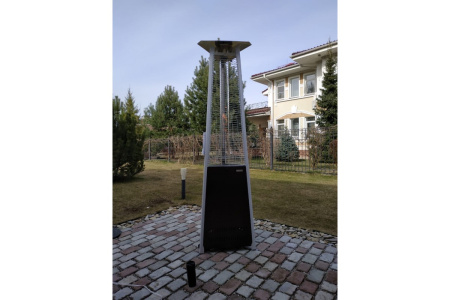 Уличный газовый обогреватель Stalleh Pyramid x3 Black