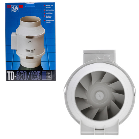 Вытяжной канальный вентилятор Soler&Palau TD350/125