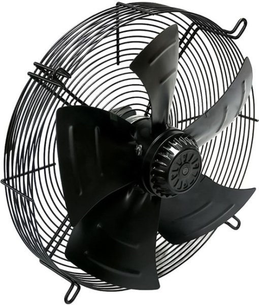 Осевой вентилятор с защитной решеткой Ровен YWF(K)4E-550-Z