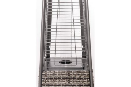 Уличный газовый обогреватель Stalleh Pyramid X4 Rattan Grey