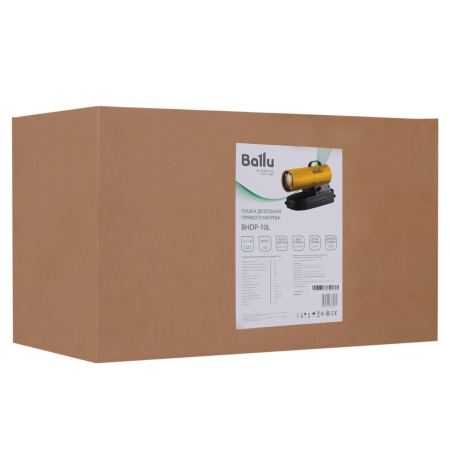 Дизельная тепловая пушка прямого нагрева Ballu BHDP-10L